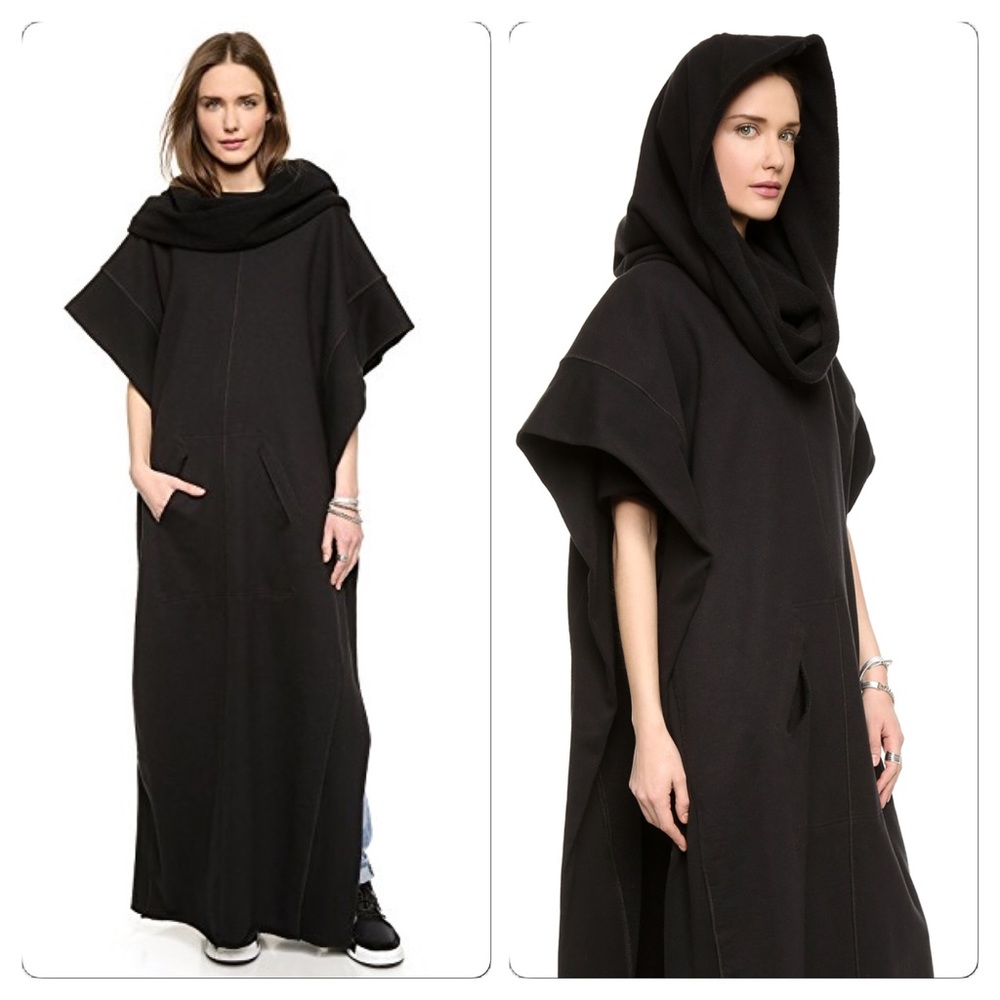 OAK Funnel Neck Maxi Poncho NWOT